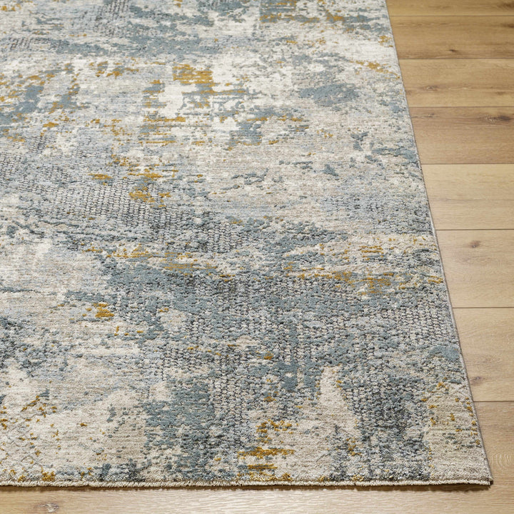 Chaya Modern Abstract Design Beige And Gray Rug