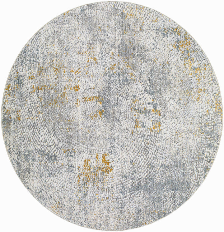 Fleur Modern Abstract Design Gray And Brown Rug
