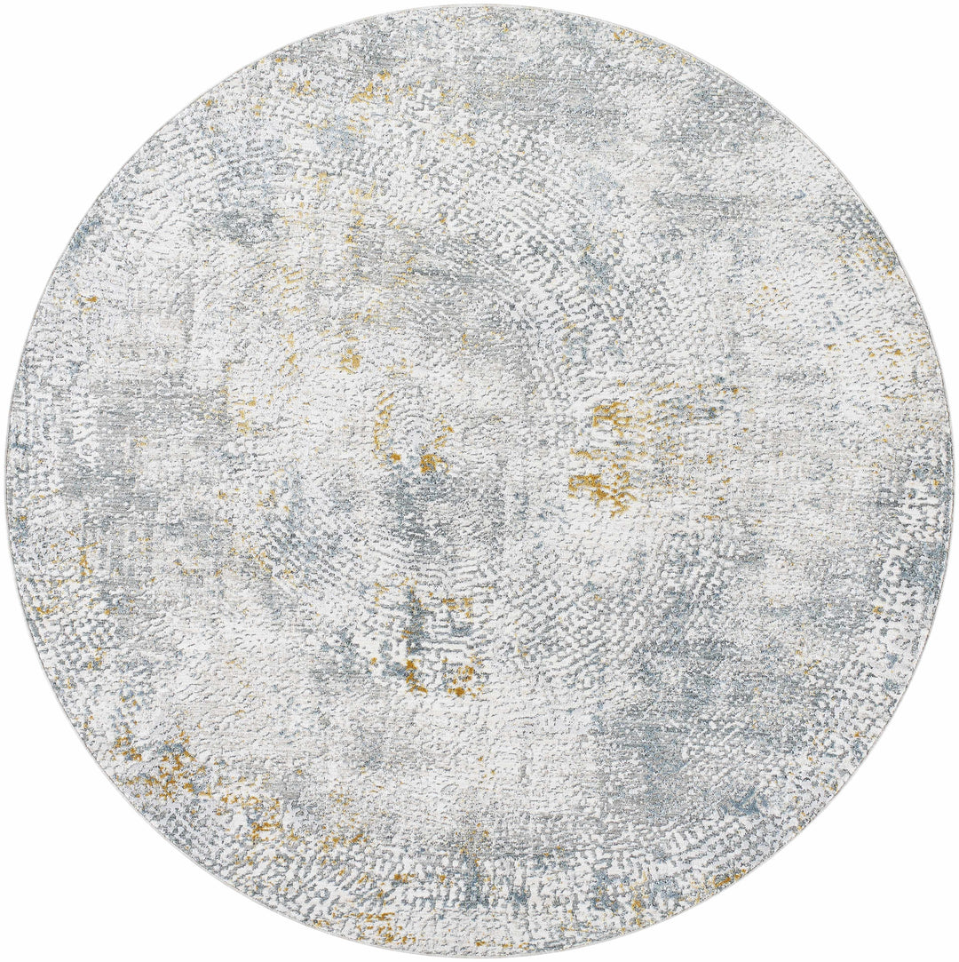 Fleur Modern Abstract Design Gray And Brown Rug