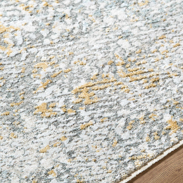 Fleur Modern Abstract Design Gray And Brown Rug