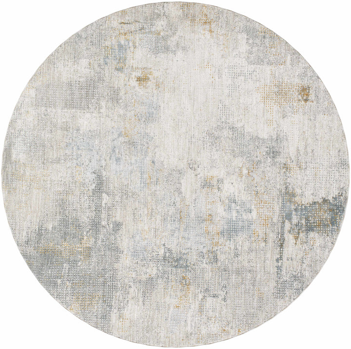 Gryta Contemporary Abstract Style Gray And Beige Rug