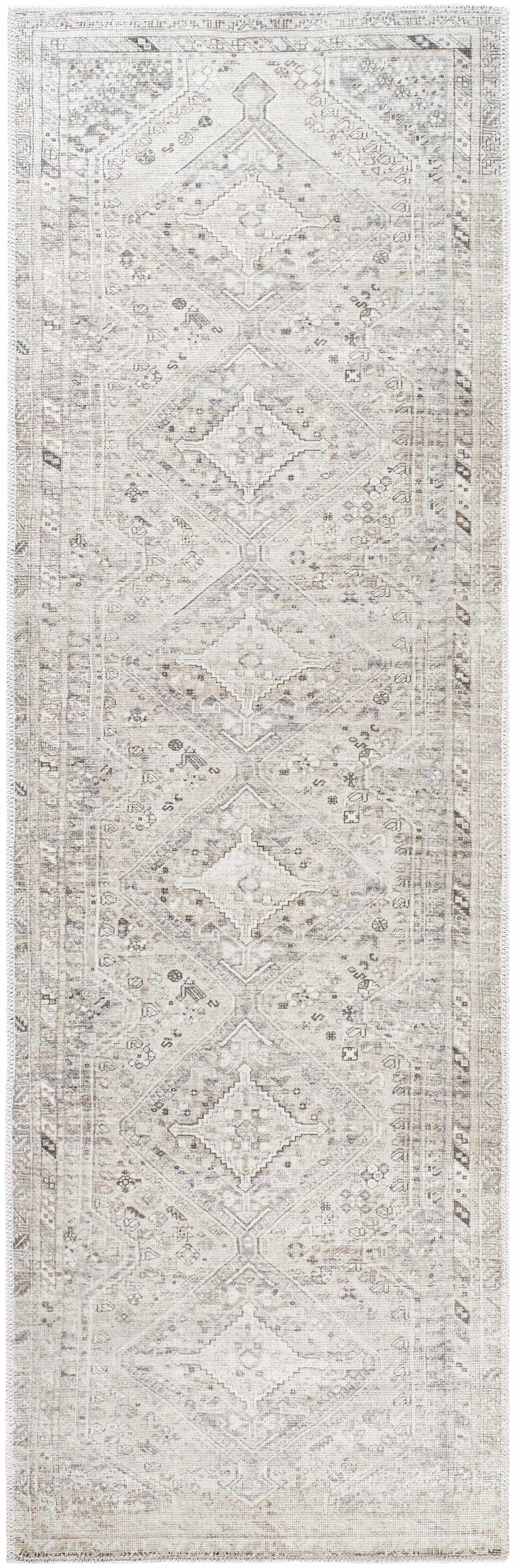 Nadie Traditional Style Beige and Brown Area Rug
