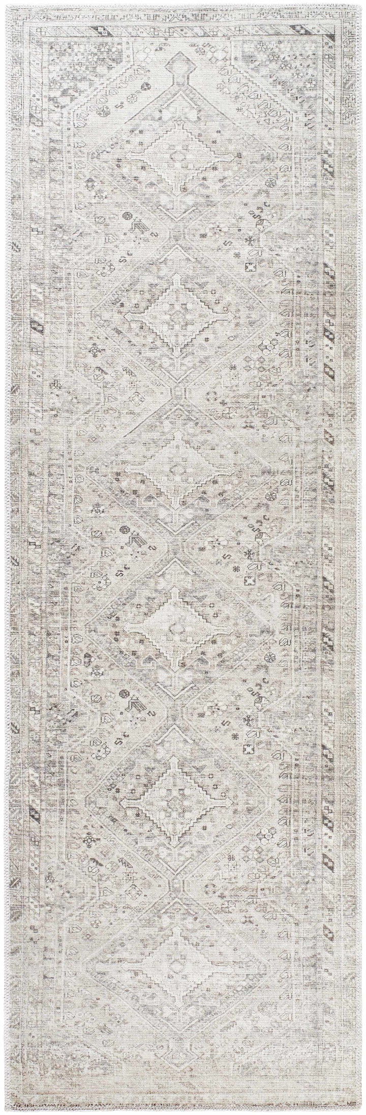 Nadie Traditional Style Beige and Brown Area Rug