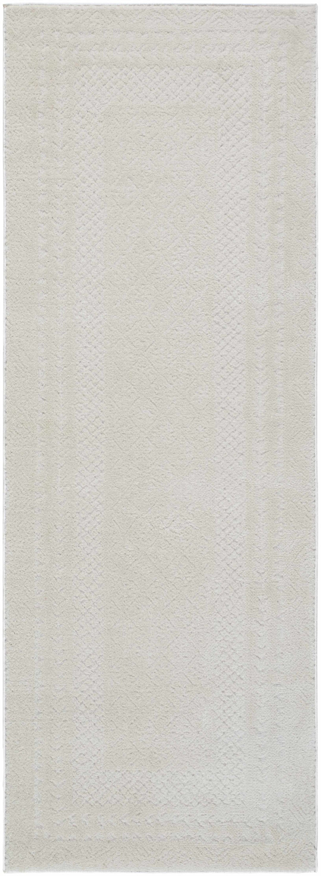 Julio Ivory Contemporary Geometrical Design Rug