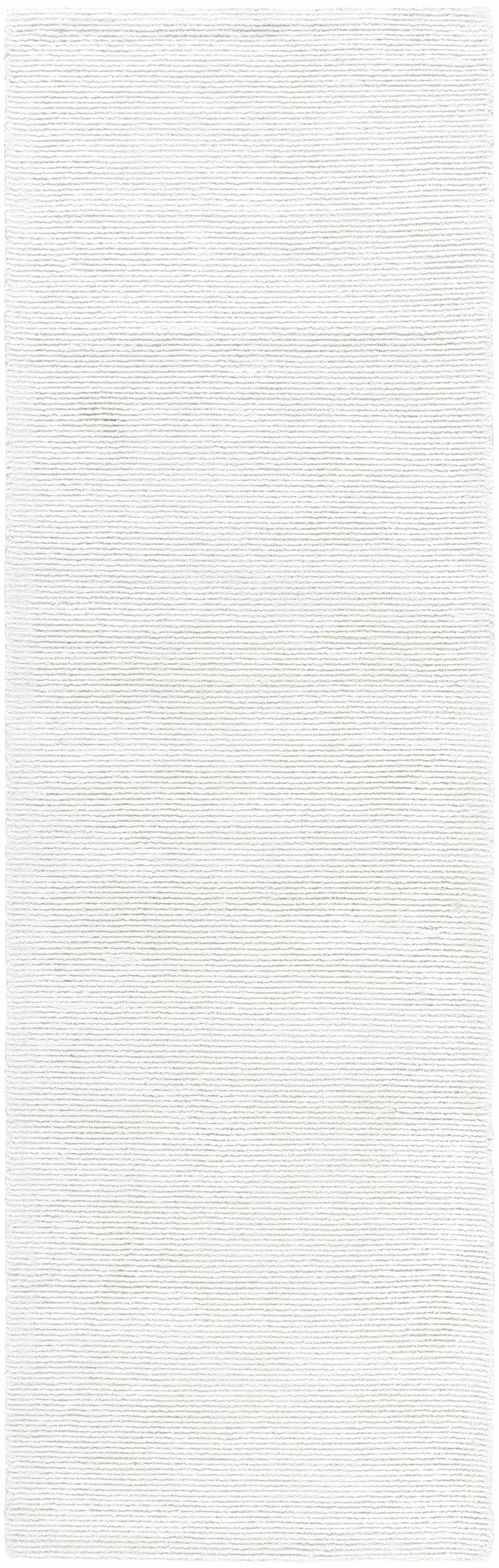 Nazih Contemporary Style White Hand Tufted Rug