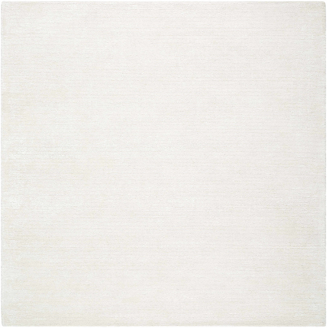 Nazih Contemporary Style White Hand Tufted Rug