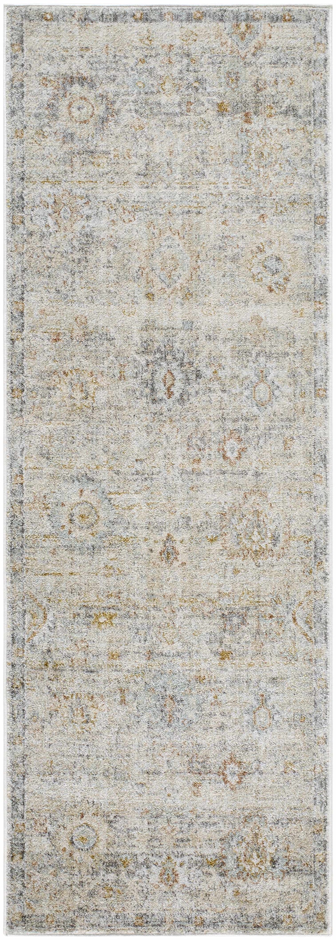 Ayane Traditional Oushak Beige And Gray Rug