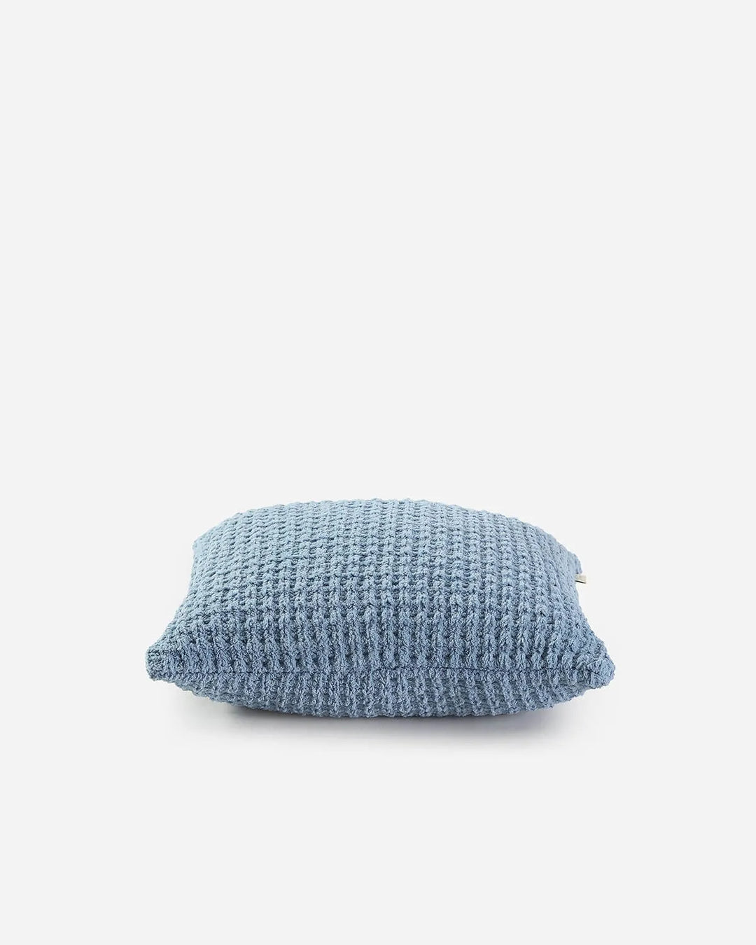 Solid Multi Color Crocheted Snug Waffle Throw Pillow