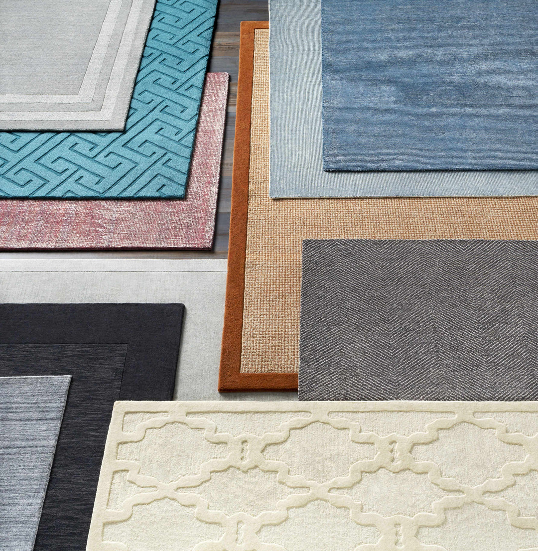 Niota Gray Modern Solid Design Hand Loomed Area Rug