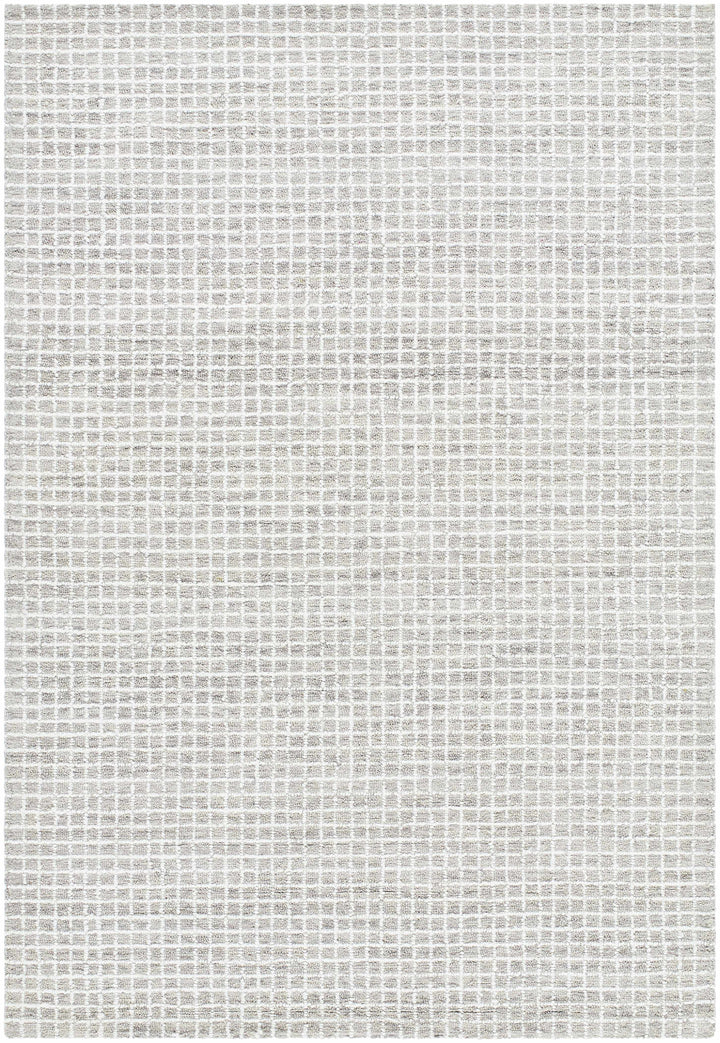 Anahid Gray And Ivory Geometrical Design Rug
