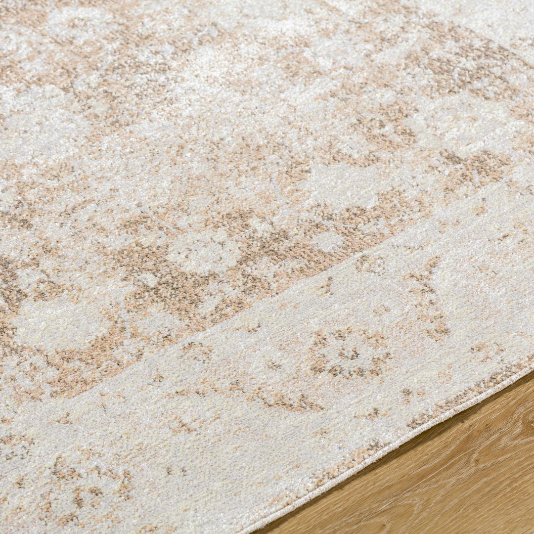 Aniyah Traditional Beige And Brown Washable Rug