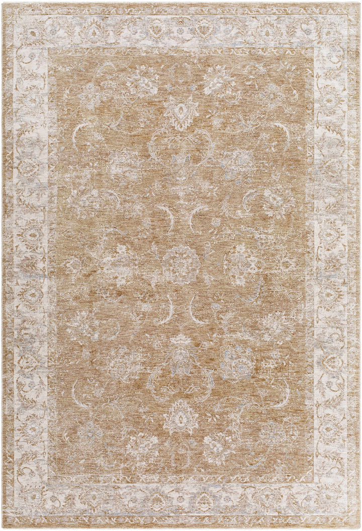 Tylie Traditional Style Cream And Tan Area Rug