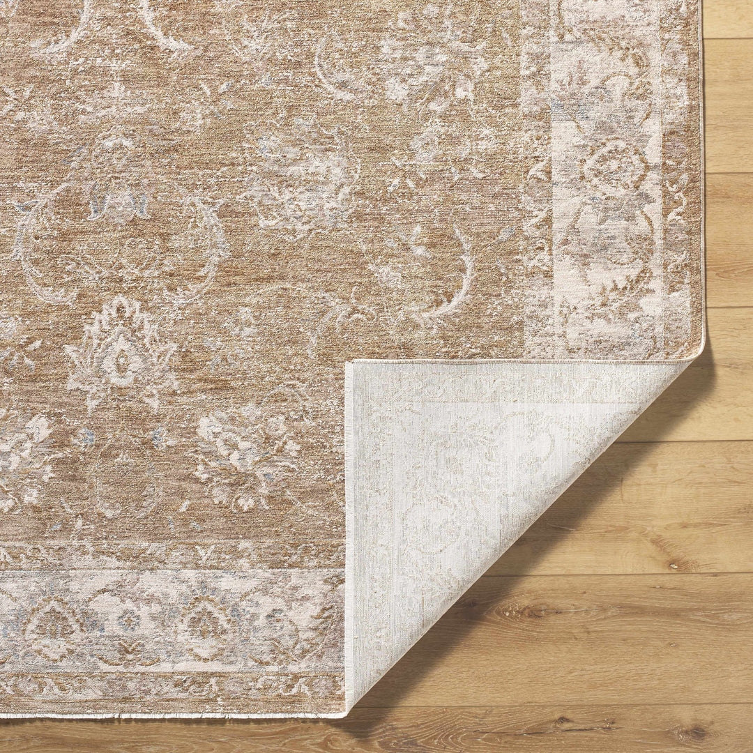 Tylie Traditional Style Cream And Tan Area Rug