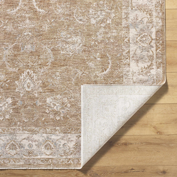 Tylie Traditional Style Cream And Tan Area Rug