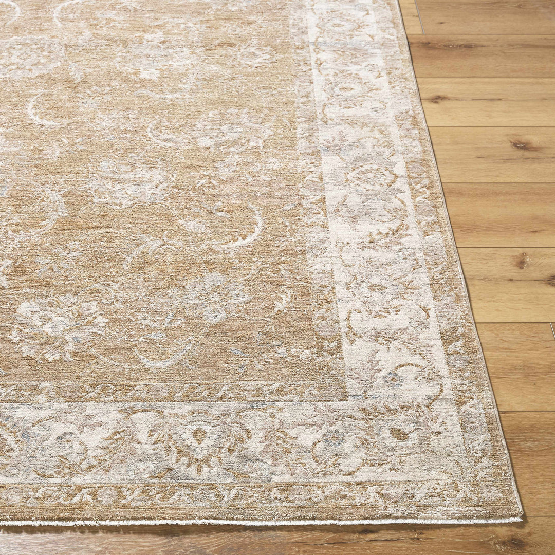 Tylie Traditional Style Cream And Tan Area Rug