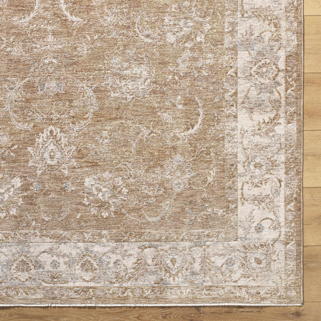 Tylie Traditional Style Cream And Tan Area Rug