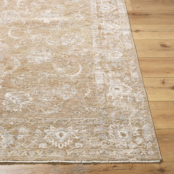 Tylie Traditional Style Brown Area Rug
