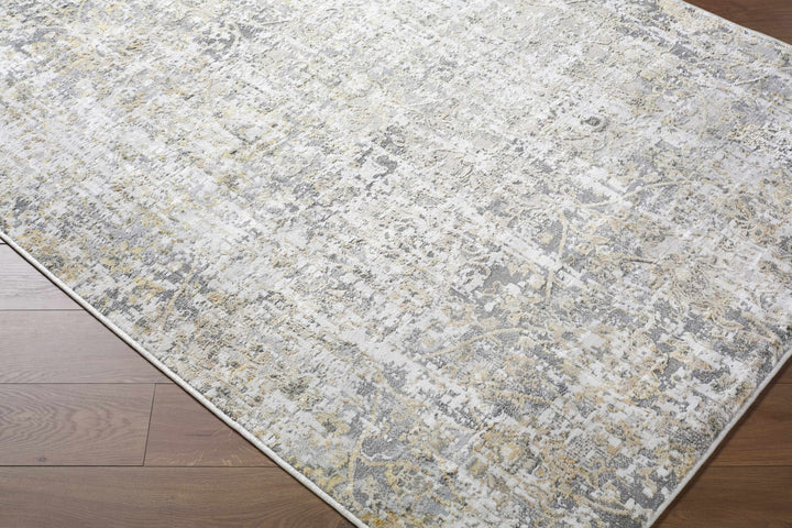 Tiago Modern Abstract Design Ivory And Beige Area Rug