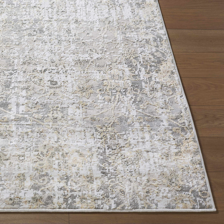 Tiago Modern Abstract Design Ivory And Beige Area Rug