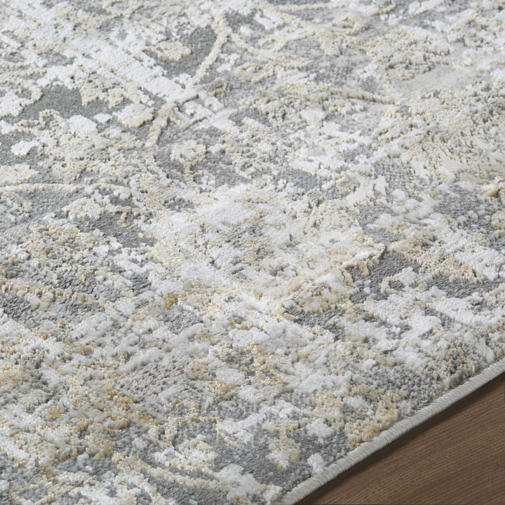 Tiago Modern Abstract Design Ivory And Beige Area Rug
