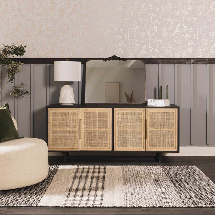 Tramutola White Ceramic Table Lamp | Contemporary Accent Lighting