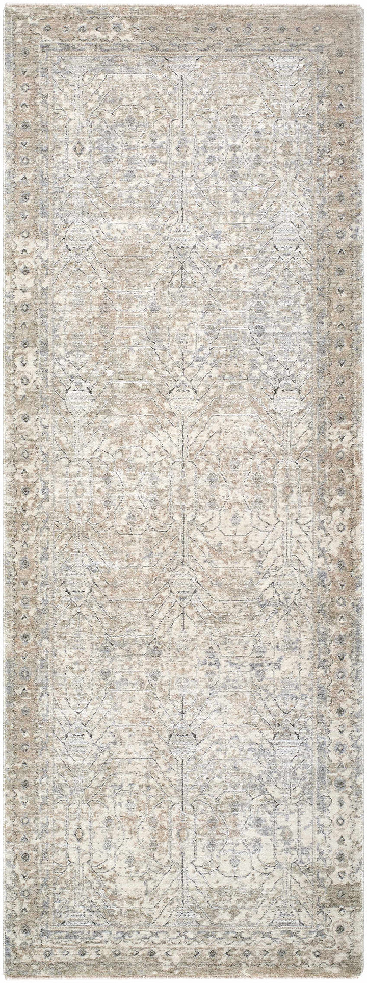 Avalyn Traditional Style Cream Rug