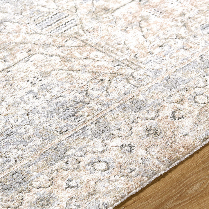 Avalyn Traditional Style Cream Rug