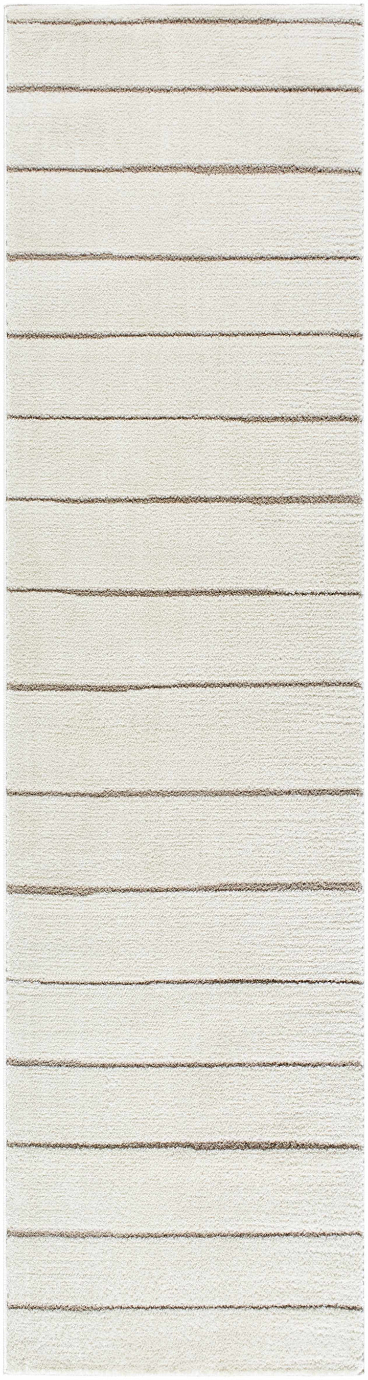 Cascade Modern Ivory Stripes Area Rug