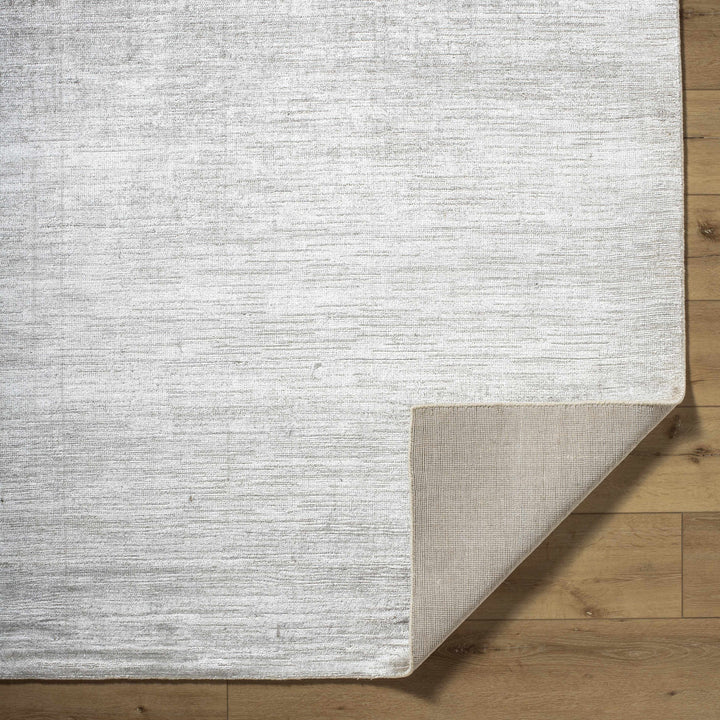 Walnutport Beige Modern Solid Design Hand Loom Area Rug