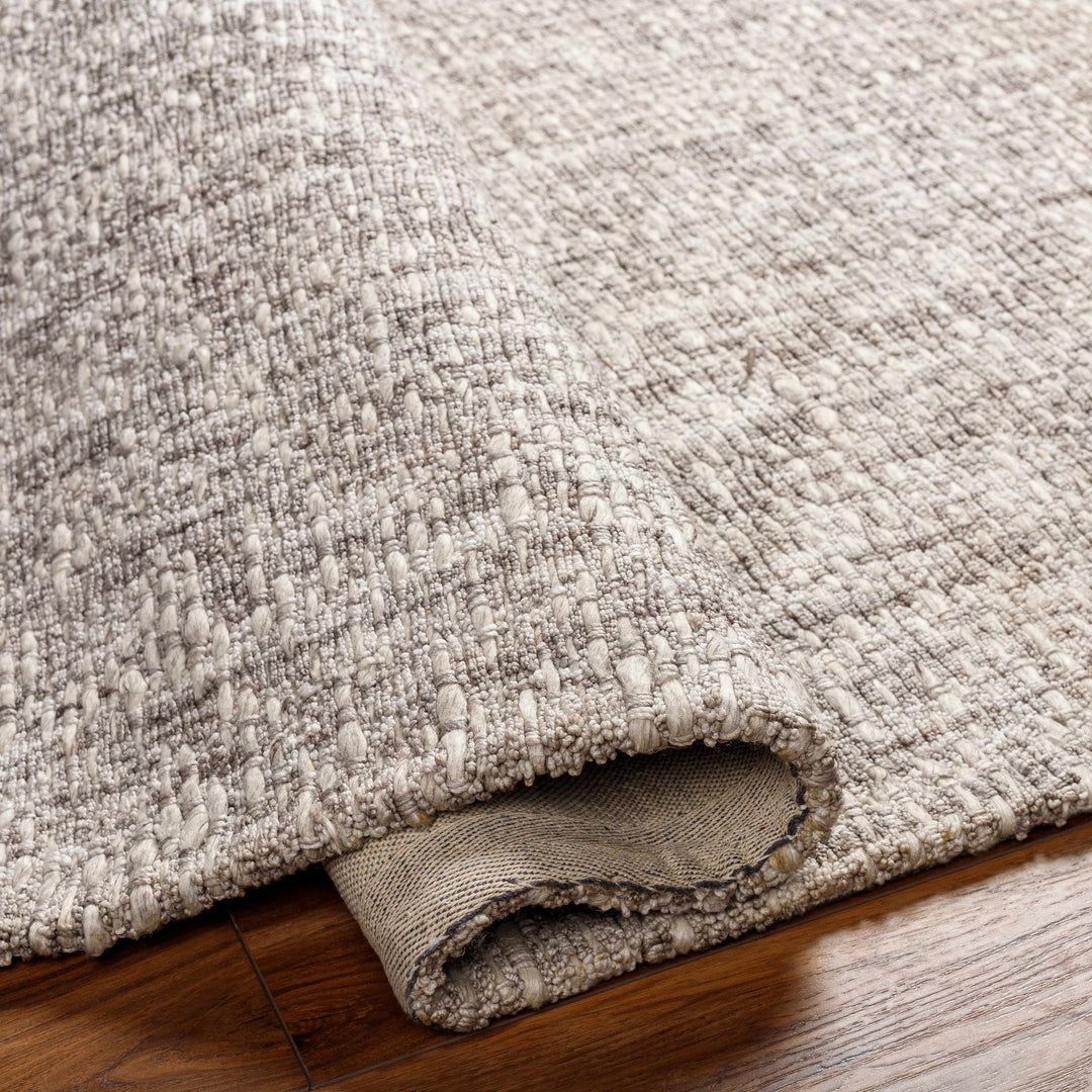 Westoning Contemporary Abstract Gray Hand Loomed Area Rug