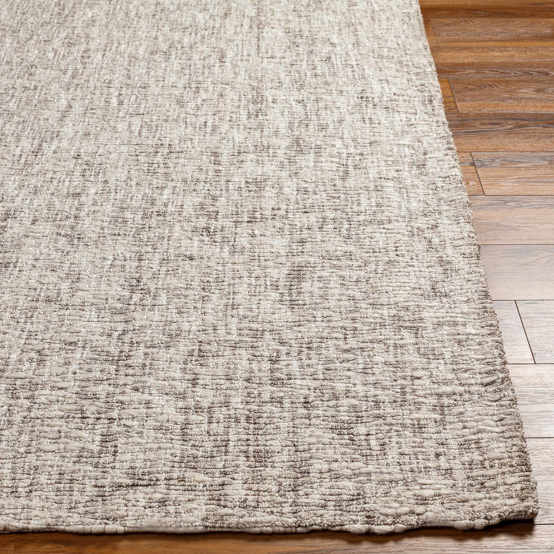 Westoning Contemporary Abstract Gray Hand Loomed Area Rug