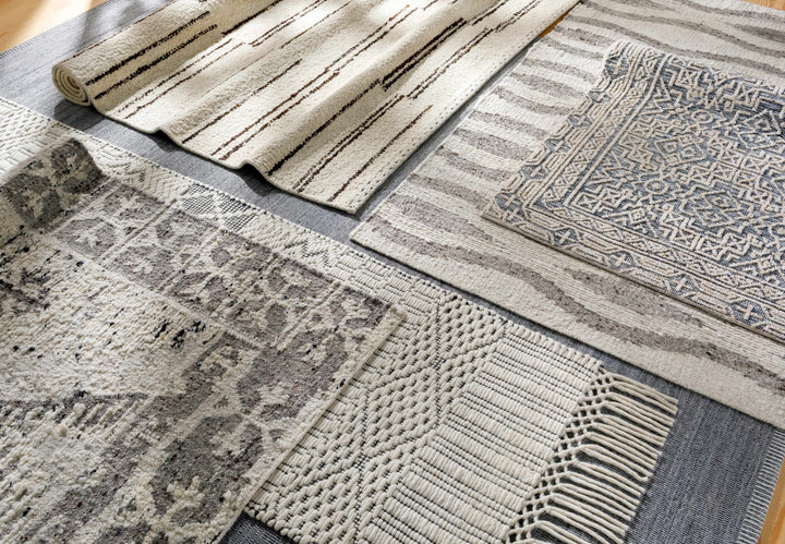 Millicent Modern Style Gray Hand Woven Area Rug
