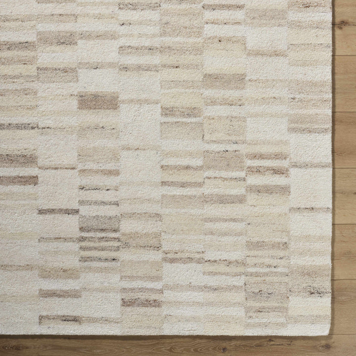 Axelle Contemporary Abstract Beige Hand Tufted Area Rug
