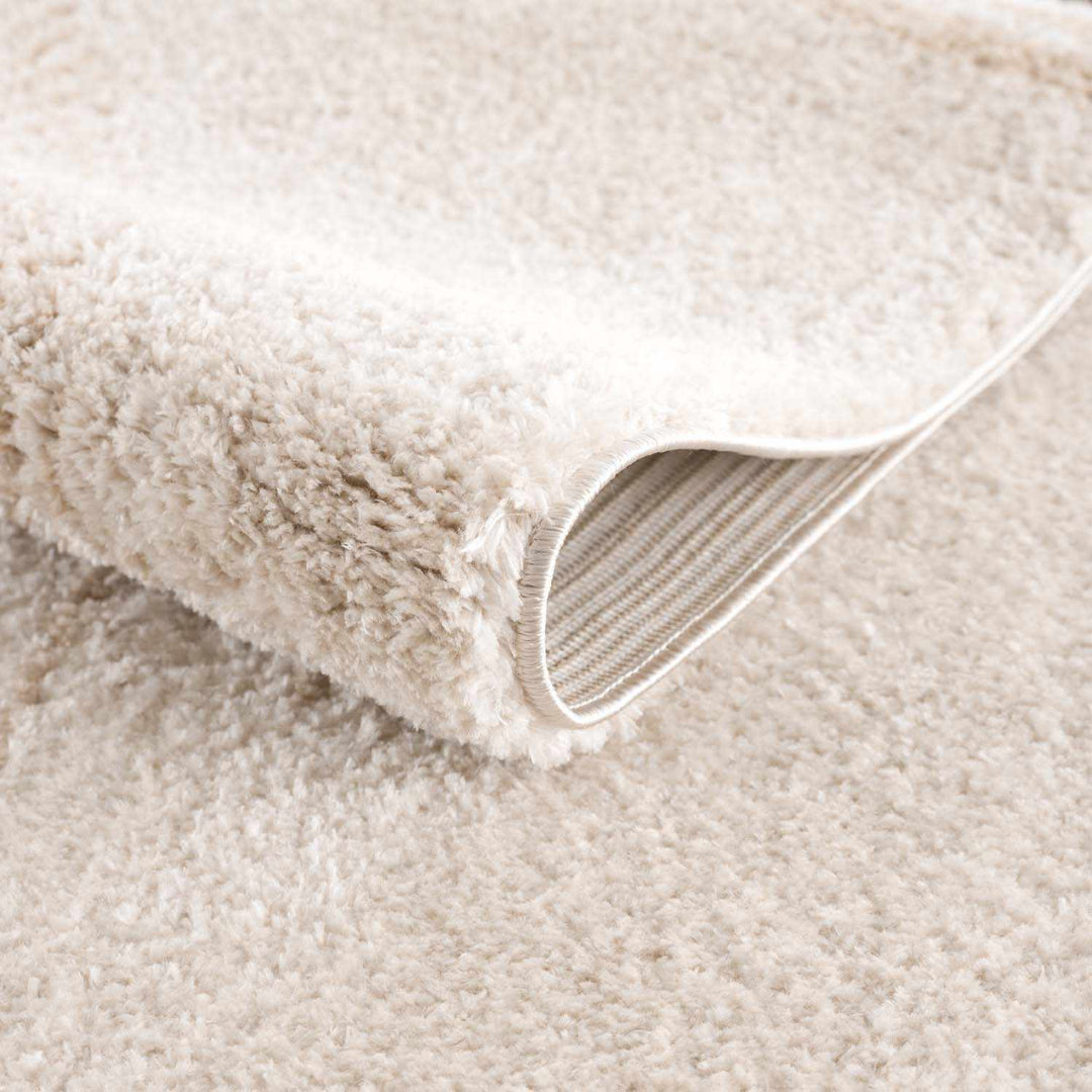 Apichu Contemporary Geometrical Beige And Camel Washable Area Rug