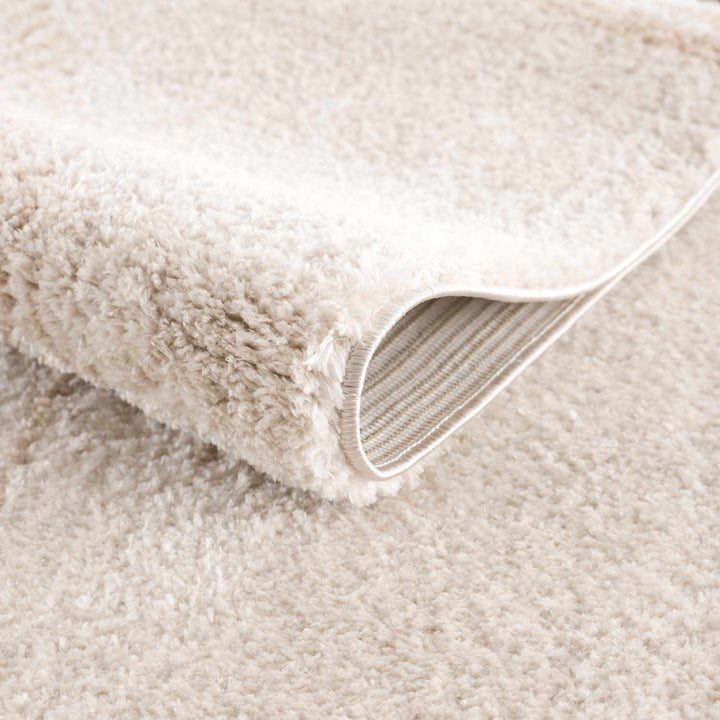 Apichu Contemporary Geometrical Beige And Camel Washable Area Rug