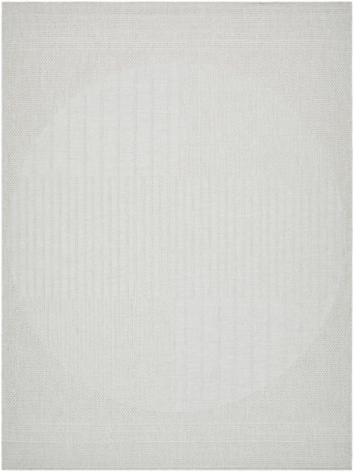 Yuley Modern Style Ivory Outdoor Area Rug