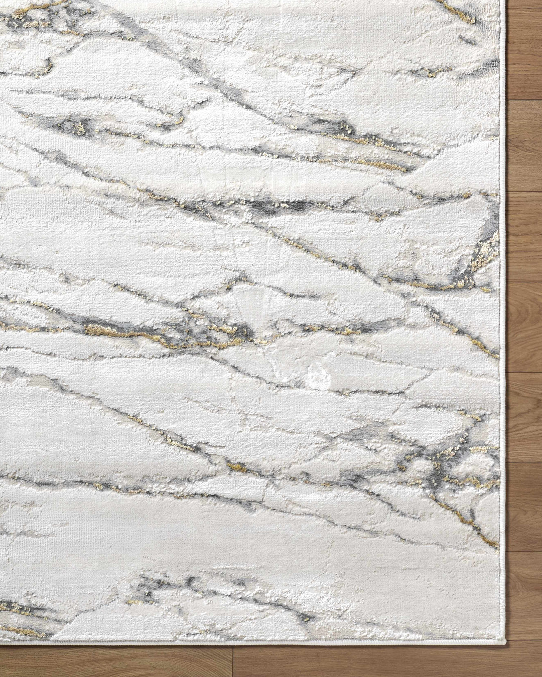 Zelah Contemporary Style Ivory Area Rug