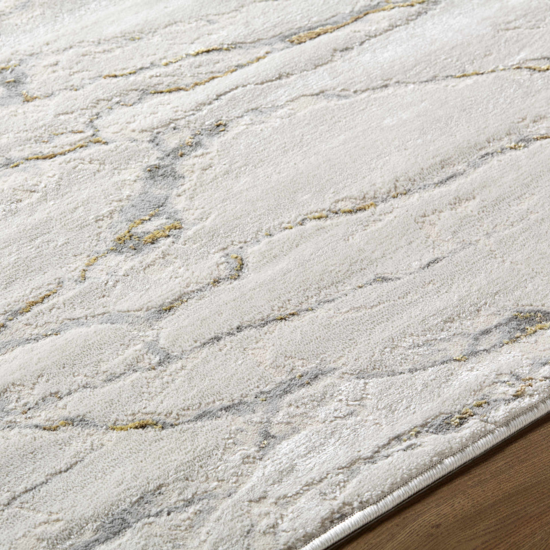 Zelah Contemporary Style Ivory Area Rug