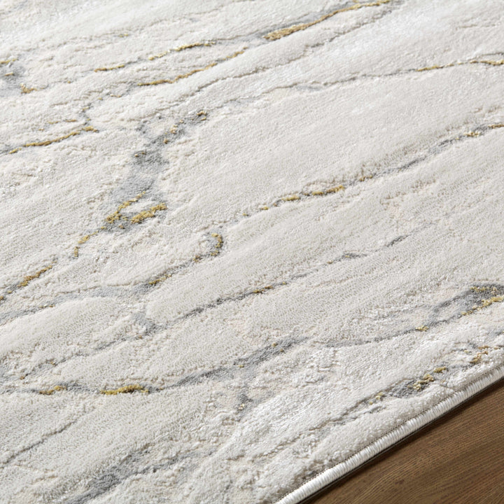 Zelah Contemporary Style Ivory Area Rug
