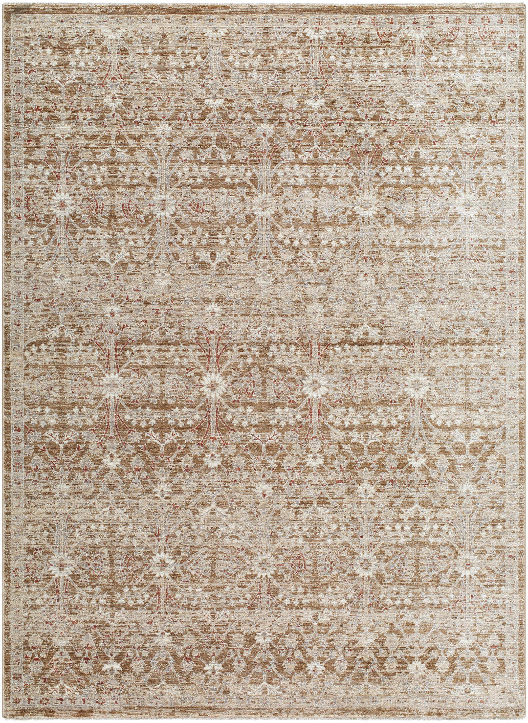 Ammiel Traditional Brown And Tan Rug