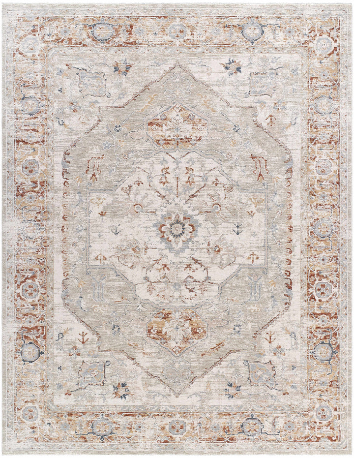 Armoni Traditional Style Beige And Cream Area Rug