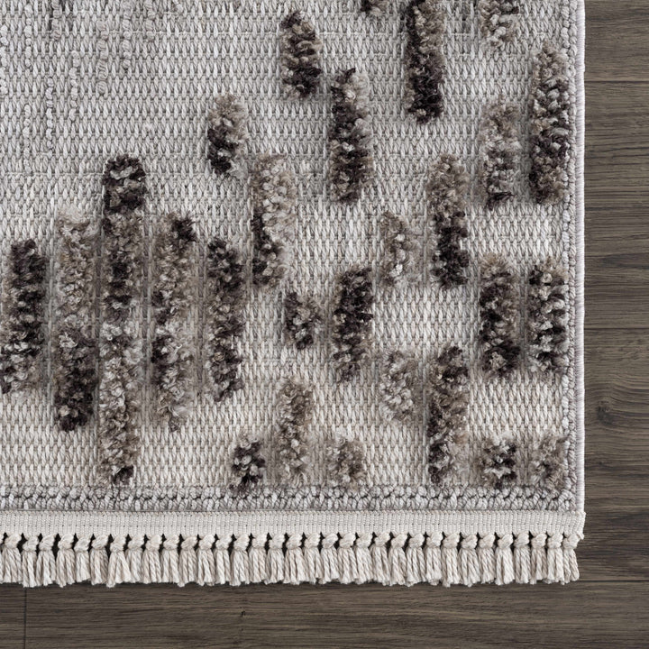 Cabarroguis Traditional Style Gray Area Rug