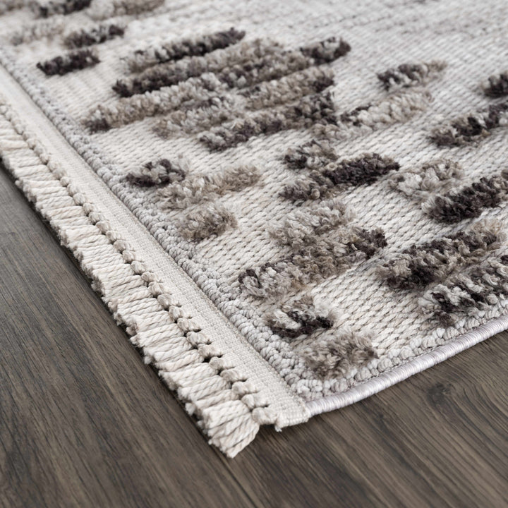 Cabarroguis Traditional Style Gray Area Rug