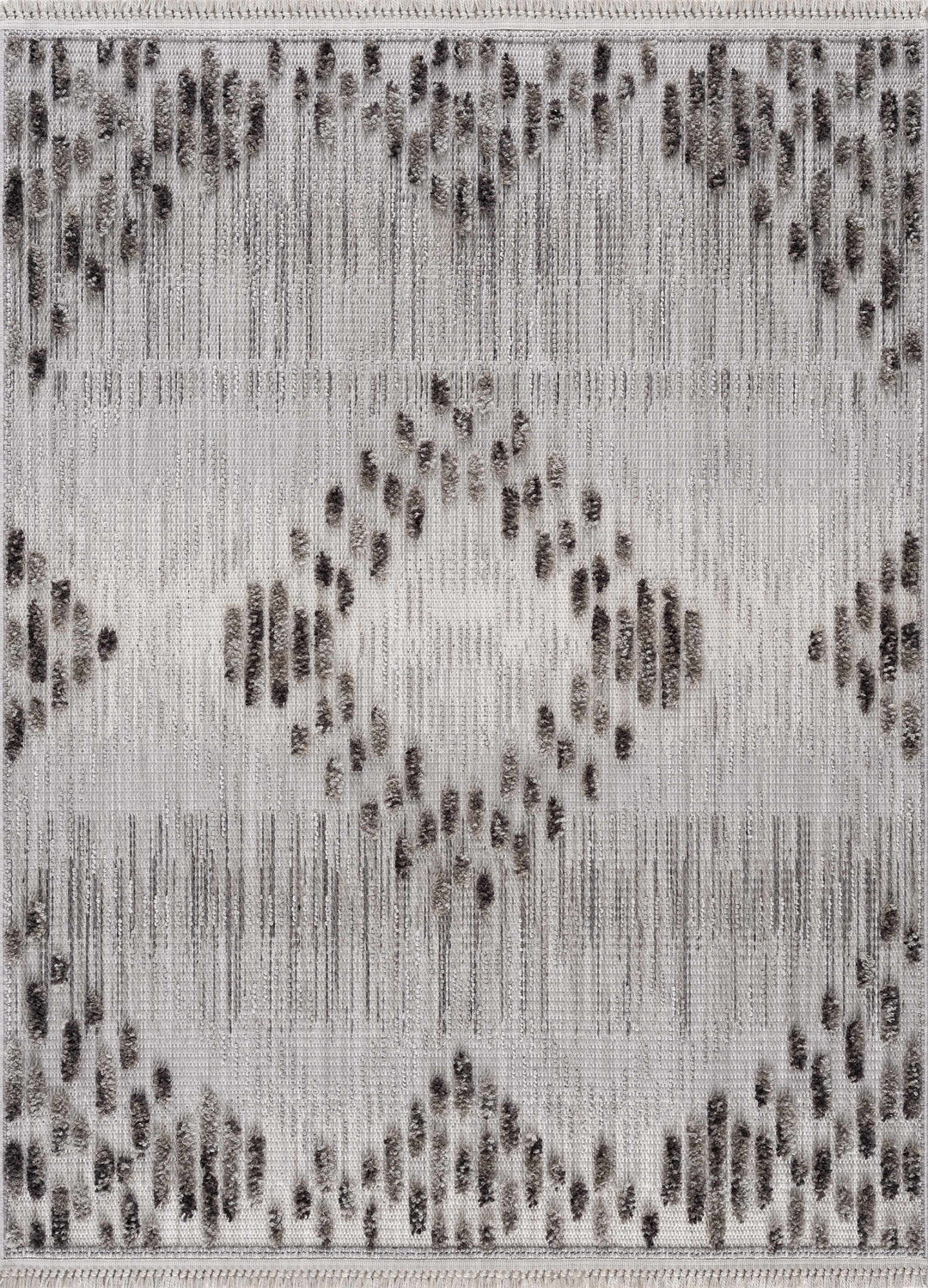 Cabarroguis Traditional Style Gray Area Rug