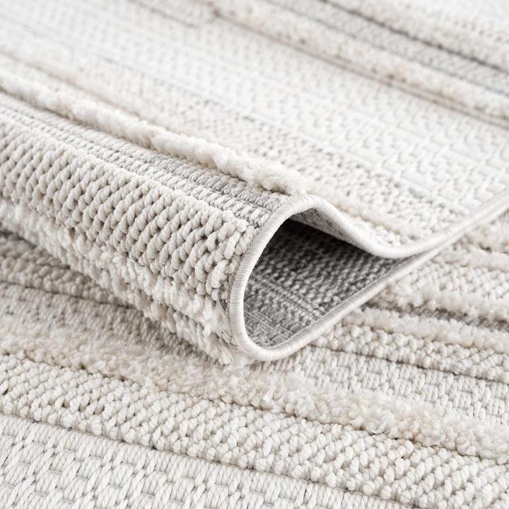Dishman Contemporary Style Gray Rug