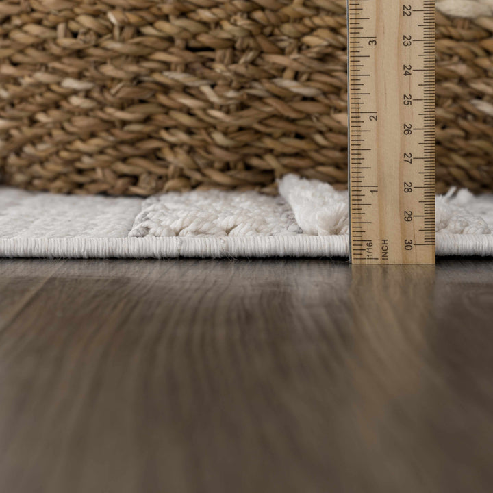 Dishman Contemporary Style Gray Rug