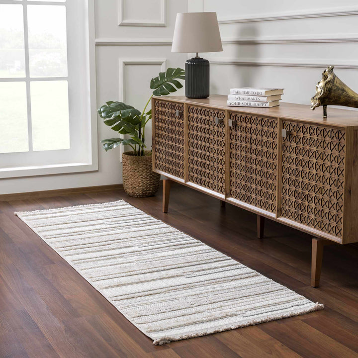Dishman Contemporary Style Gray Rug