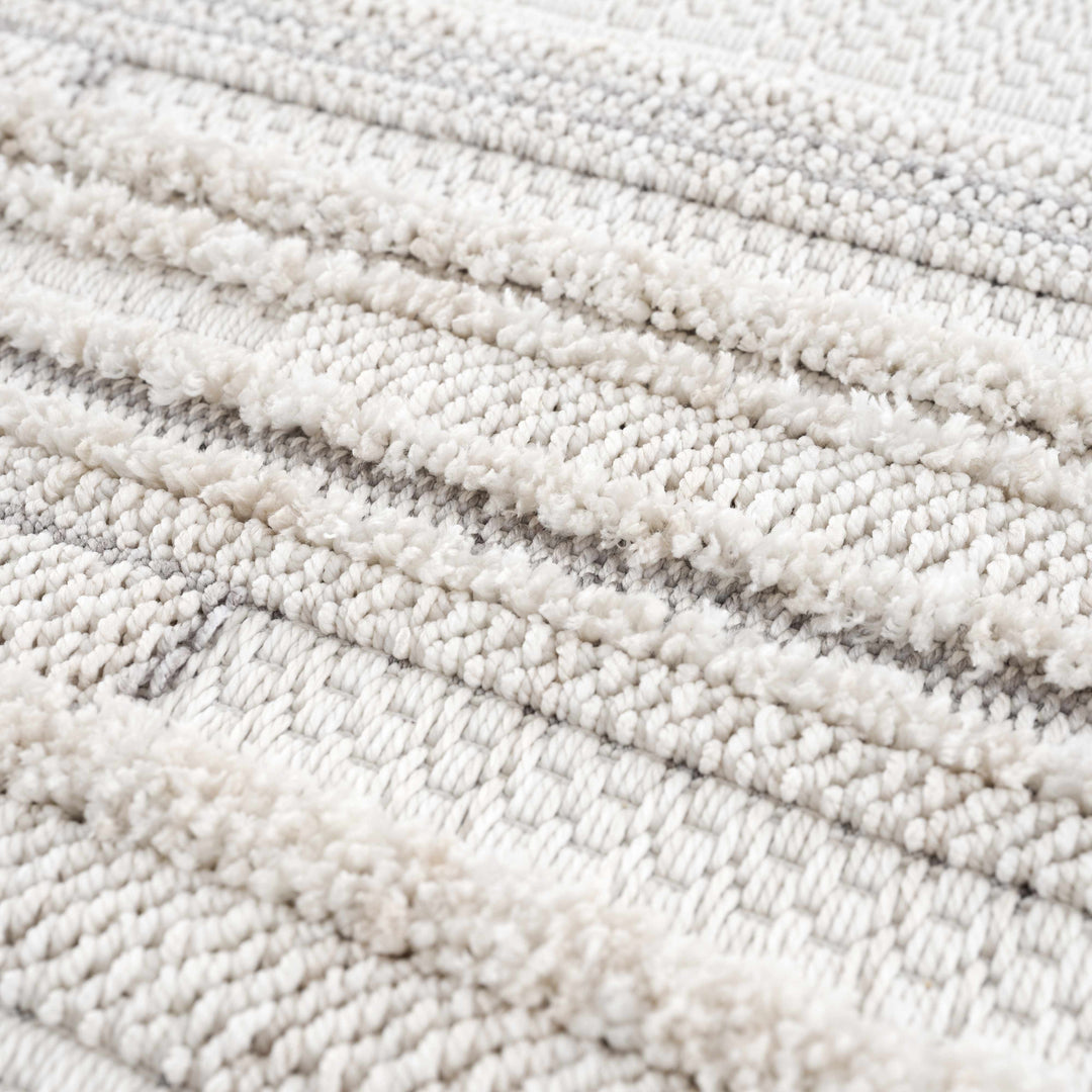 Dishman Contemporary Style Gray Rug