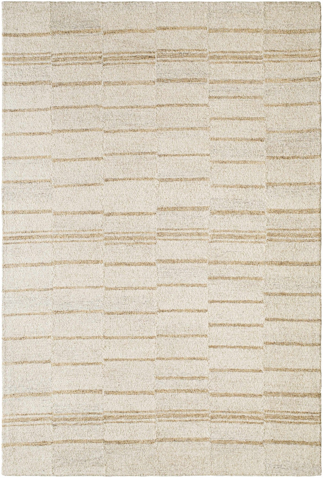 Abbatha Modern Style Beige Hand Tufted Rug - The Rug Decor