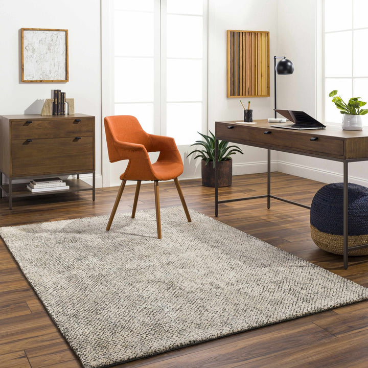 Abiba Beige Contemporary Style Handloom Area Rug - The Rug Decor